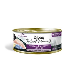 DIBAQ NATURAL MOMENTS CAT LATA - PAVO Y ARÁNDANOS