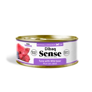 DIBAQ SENSE CAT LATA - ATÚN CON JABALÍ