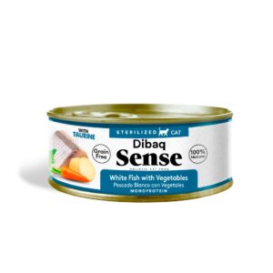 DIBAQ SENSE CAT LATA - PESCADO BLANCO
