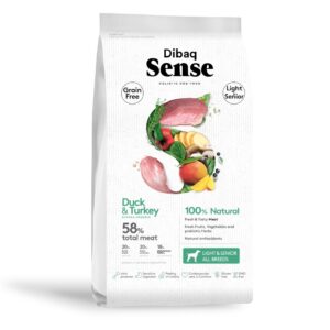 DIBAQ SENSE GF - LIGHT & SENIOR- PATO Y PAVO