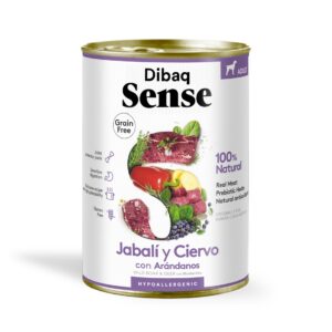 DIBAQ SENSE DOG LATA - CIERVO Y JABALÍ
