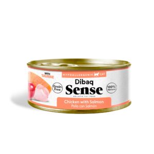 DIBAQ SENSE CAT LATA - POLLO Y SALMÓN