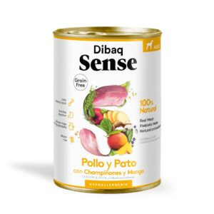 DIBAQ SENSE DOG LATA - POLLO Y PATO